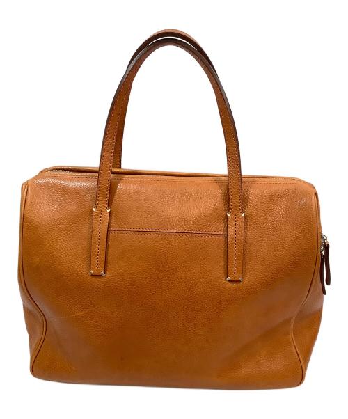 totem re vooo（トーテムリボー）totem re vooo (トーテムリボー) ボストンバッグ ブラウンの古着・服飾アイテム