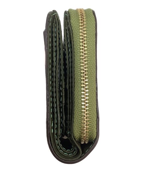 DAKOTA（ダコタ）DAKOTA (ダコタ) 2つ折り財布 グリーンの古着・服飾アイテム