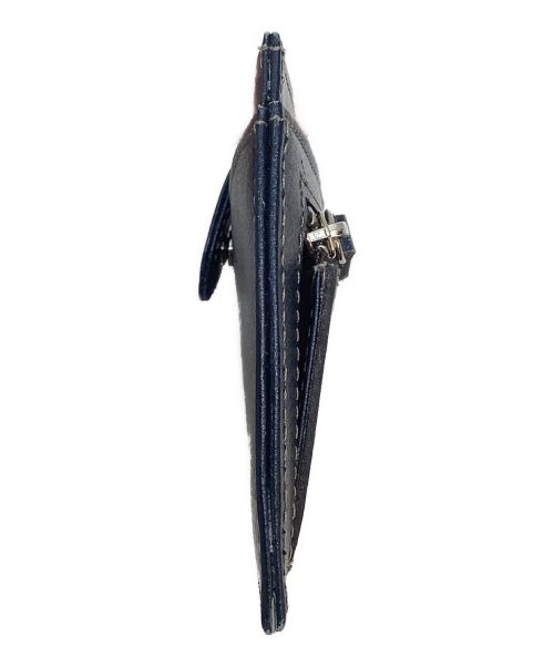 Eletha（エレザ）Eletha (エレザ) ベーシック 薄型長財布 ネイビーの古着・服飾アイテム