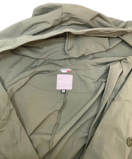 SOU・SOU（ソウソウ）SOU・SOU (ソウソウ) ナイロンフーデットコート グリーン サイズ:Mの古着・服飾アイテム