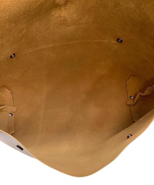 Uni&co（ユニアンドコー）Uni&co (ユニアンドコー) レザーショルダーバッグ ブラウンの古着・服飾アイテム