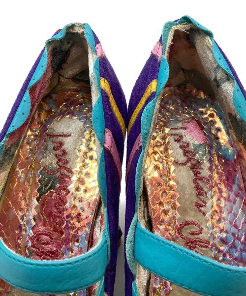 iIRREGULAR CHOICE（イレギュラー）iIRREGULAR CHOICE (イレギュラー) ヒールパンプス マルチカラー サイズ:37の古着・服飾アイテム