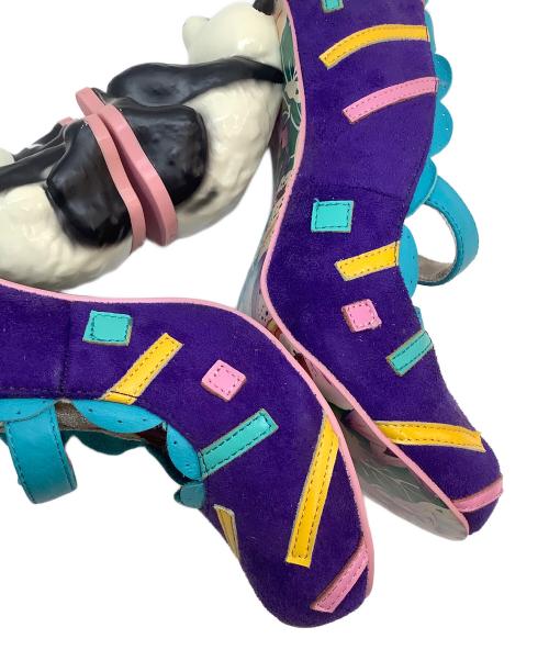 iIRREGULAR CHOICE（イレギュラー）iIRREGULAR CHOICE (イレギュラー) ヒールパンプス マルチカラー サイズ:37の古着・服飾アイテム