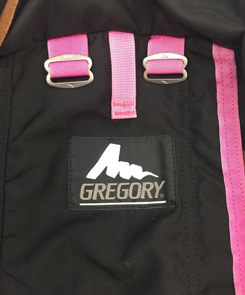 GREGORY（グレゴリー）GREGORY (グレゴリー) リュック ブラック×ピンクの古着・服飾アイテム