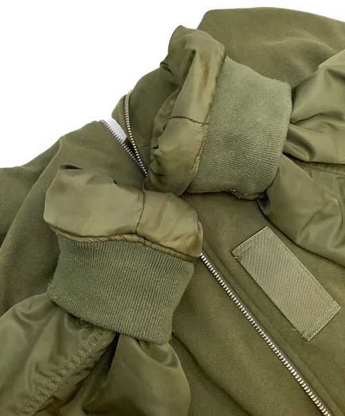 A BATHING APE（ア ベイシング エイプ）A BATHING APE (アベイシングエイプ) シャークパーカー オリーブ サイズ:3XLの古着・服飾アイテム