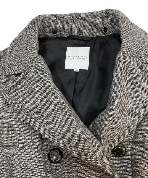 MACKINTOSH PHILOSOPHY（マッキントッシュ フィロソフィー）MACKINTOSH PHILOSOPHY (マッキントッシュ フィロソフィー) ダウンコート グレー サイズ:Mの古着・服飾アイテム
