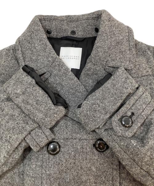 MACKINTOSH PHILOSOPHY（マッキントッシュ フィロソフィー）MACKINTOSH PHILOSOPHY (マッキントッシュ フィロソフィー) ダウンコート グレー サイズ:Mの古着・服飾アイテム