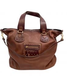 SEE BY CHLOE（シーバイクロエ）の古着「2WAYバッグ」｜ブラウン