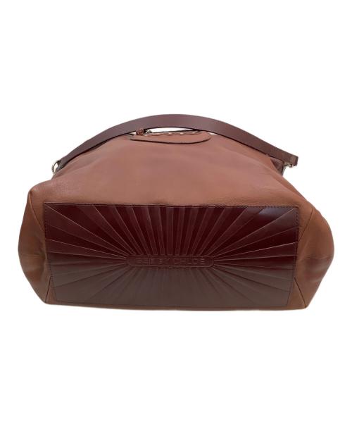 SEE BY CHLOE（シーバイクロエ）SEE BY CHLOE (シーバイクロエ) 2WAYバッグ ブラウンの古着・服飾アイテム