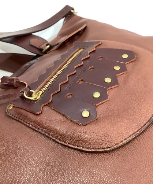 SEE BY CHLOE（シーバイクロエ）SEE BY CHLOE (シーバイクロエ) 2WAYバッグ ブラウンの古着・服飾アイテム