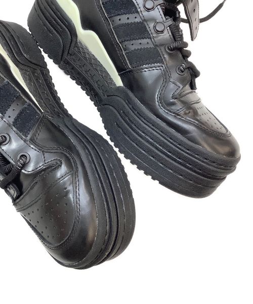 adidas（アディダス）adidas (アディダス) ハイカットスニーカー ブラック サイズ:26の古着・服飾アイテム