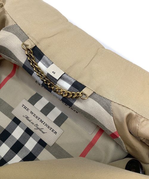 BURBERRY（バーバリー）BURBERRY (バーバリー) ウエストミンスターエクストラロングトレンチコート ベージュ サイズ:46の古着・服飾アイテム