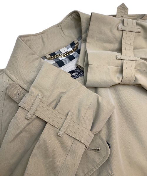 BURBERRY（バーバリー）BURBERRY (バーバリー) ウエストミンスターエクストラロングトレンチコート ベージュ サイズ:46の古着・服飾アイテム