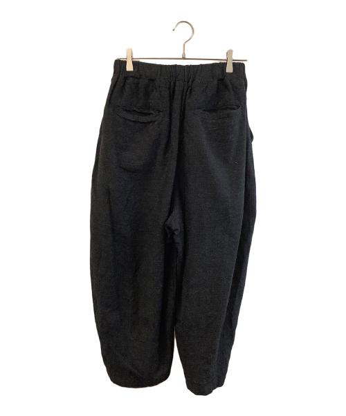 HARVESTY（ハーベスティー）HARVESTY (ハーベスティー) COTTON TWILL EASY CIRCUS PANTS ブラック サイズ:1の古着・服飾アイテム