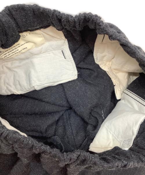 HARVESTY（ハーベスティー）HARVESTY (ハーベスティー) COTTON TWILL EASY CIRCUS PANTS ブラック サイズ:1の古着・服飾アイテム