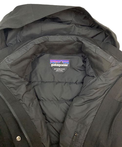 Patagonia（パタゴニア）Patagonia (パタゴニア) トレス スリー イン ワン パーカ ダウン コート ブラック サイズ:XSの古着・服飾アイテム
