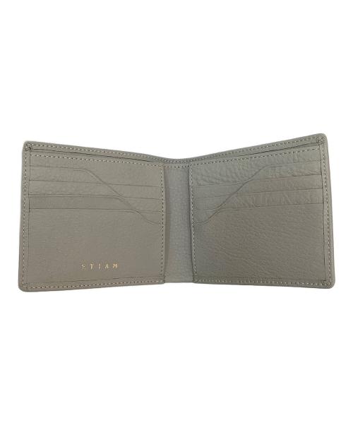 ETiAM（エティアム）ETiAM (エティアム) 2つ折り財布 ベージュの古着・服飾アイテム