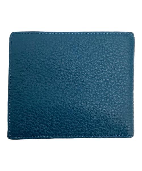 ETiAM（エティアム）ETiAM (エティアム) 2つ折り財布 ブルーの古着・服飾アイテム