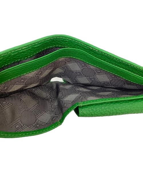 ETiAM（エティアム）ETiAM (エティアム) 2つ折り財布 グリーンの古着・服飾アイテム