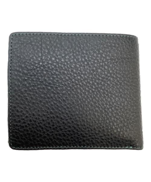 ETiAM（エティアム）ETiAM (エティアム) 2つ折り財布 ブラックの古着・服飾アイテム