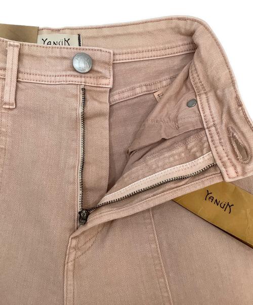 YANUK（ヤヌーク）YANUK (ヤヌーク) デニムパンツ ピンク サイズ:22 未使用品の古着・服飾アイテム