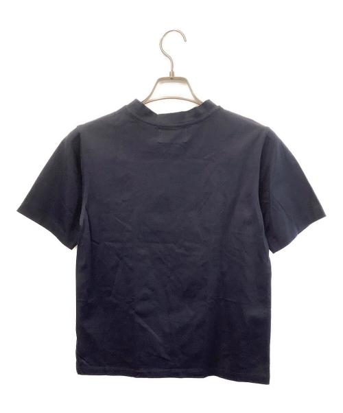 SEVEN TEN by MIHO KAWAHITO（セブン テン バイ ミホ カワヒト）SEVEN TEN by MIHO KAWAHITO (セブン テン バイ ミホ カワヒト) SVT刺繍Tシャツ ネイビー サイズ:Sの古着・服飾アイテム