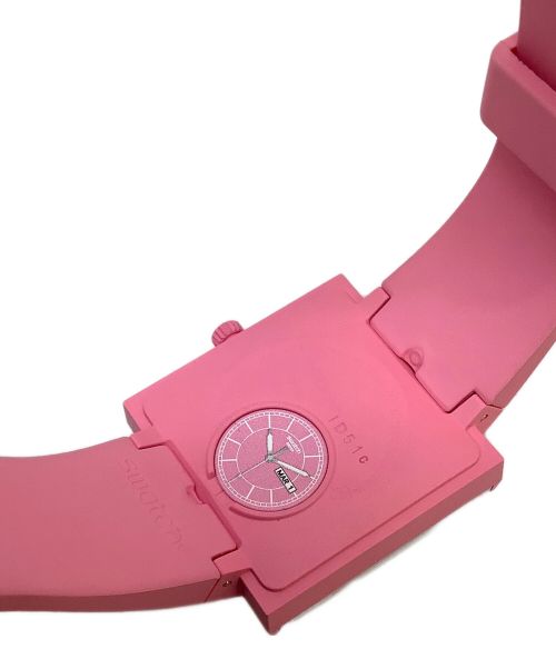 SWATCH（スウォッチ）SWATCH (スウォッチ) 腕時計 ピンクの古着・服飾アイテム