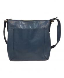 HIROFU（ヒロフ）の古着「レザーショルダーバッグ」｜ブルー