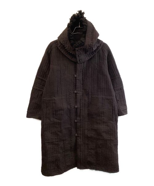 HaaT（ハート）HaaT (ハート イッセイ ミヤケ) コート パープル サイズ:2の古着・服飾アイテム