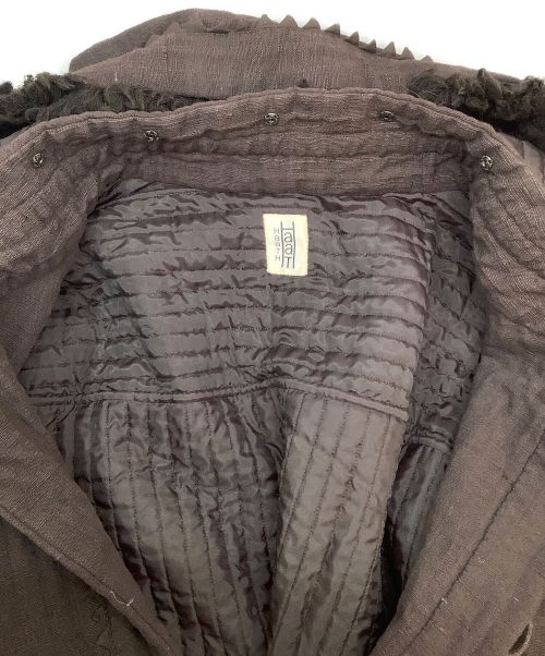 HaaT（ハート）HaaT (ハート イッセイ ミヤケ) コート パープル サイズ:2の古着・服飾アイテム