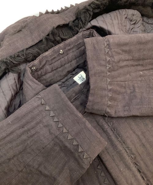 HaaT（ハート）HaaT (ハート イッセイ ミヤケ) コート パープル サイズ:2の古着・服飾アイテム