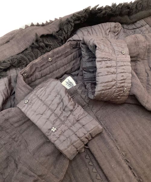 HaaT（ハート）HaaT (ハート イッセイ ミヤケ) コート パープル サイズ:2の古着・服飾アイテム