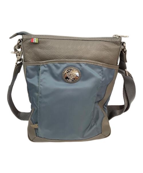 Orobianco（オロビアンコ）Orobianco (オロビアンコ) ショルダーバッグ グレー×ブルーの古着・服飾アイテム