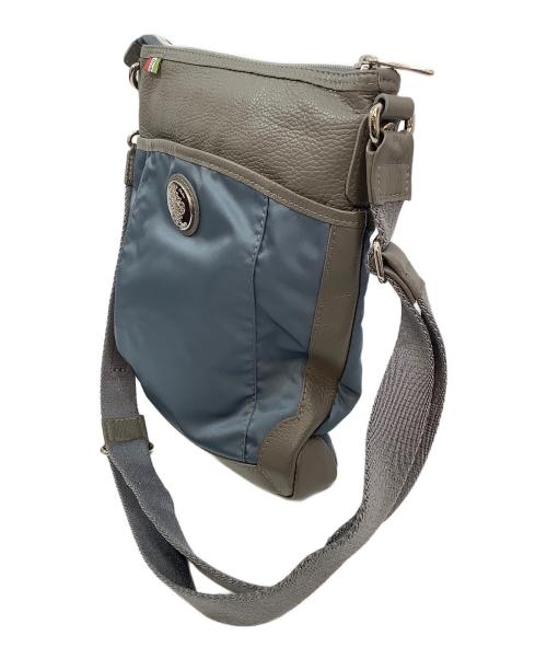 Orobianco（オロビアンコ）Orobianco (オロビアンコ) ショルダーバッグ グレー×ブルーの古着・服飾アイテム
