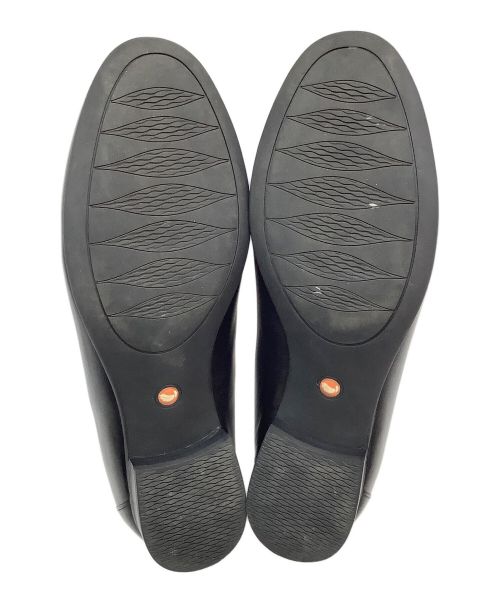 CLARKS（クラークス）CLARKS (クラークス) コインローファー ブラック サイズ:24の古着・服飾アイテム