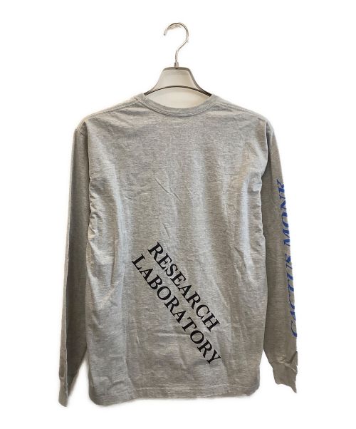 NEIGHBORHOOD（ネイバーフッド）NEIGHBORHOOD (ネイバーフッド) ロングスリーブTシャツ グレー×ブルー サイズ:Mの古着・服飾アイテム