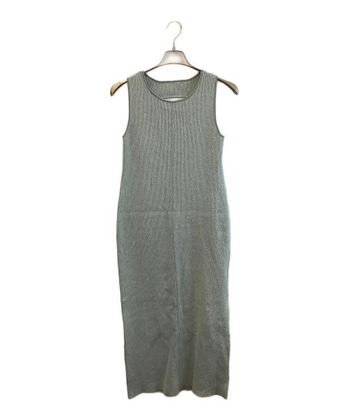 LAGUNA MOON（ラグナムーン）LAGUNA MOON (ラグナムーン) 2WAYカットアウトニットワンピース グリーン サイズ:Sの古着・服飾アイテム