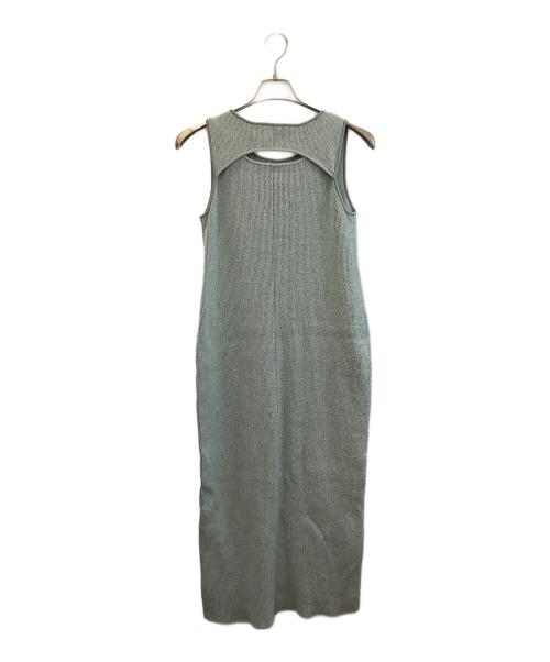 LAGUNA MOON（ラグナムーン）LAGUNA MOON (ラグナムーン) 2WAYカットアウトニットワンピース グリーン サイズ:Sの古着・服飾アイテム