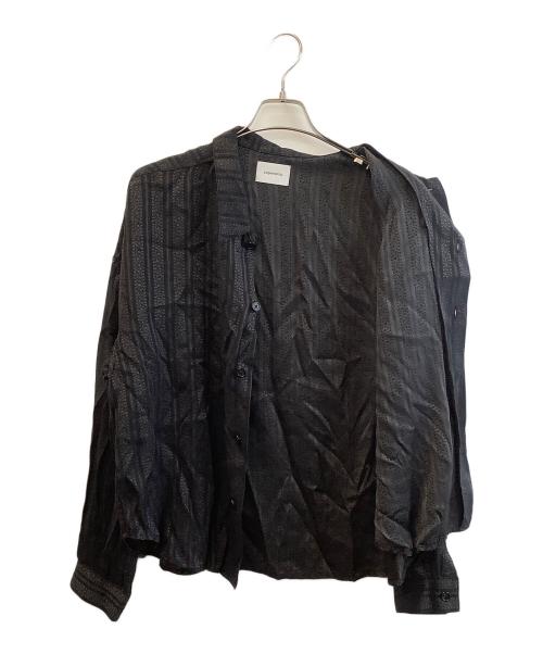 superNova（スーパーノヴァ）superNova (スーパーノヴァ) 長袖シャツ ブラウン×ブラック サイズ:Sの古着・服飾アイテム