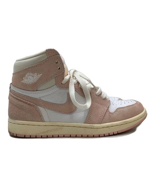 NIKE（ナイキ）NIKE (ナイキ) AIR JORDAN 1 RETRO HIGH OG ピンク サイズ:23の古着・服飾アイテム