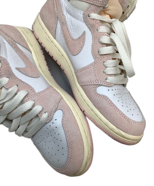 NIKE（ナイキ）NIKE (ナイキ) AIR JORDAN 1 RETRO HIGH OG ピンク サイズ:23の古着・服飾アイテム