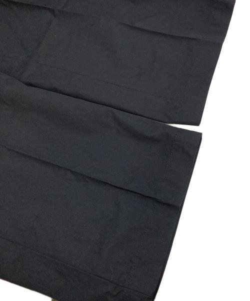 MM6 Maison Margiela（エムエムシックスメゾンマルジェラ）MM6 Maison Margiela (エムエムシックスメゾンマルジェラ) ワンポイントブランドロゴワイドパンツ ブラック サイズ:14の古着・服飾アイテム