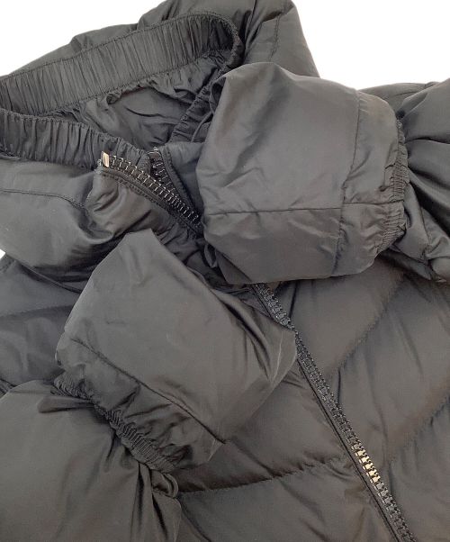 MONCLER（モンクレール）MONCLER (モンクレール) ダウンコート ブラック サイズ:O 未使用品の古着・服飾アイテム