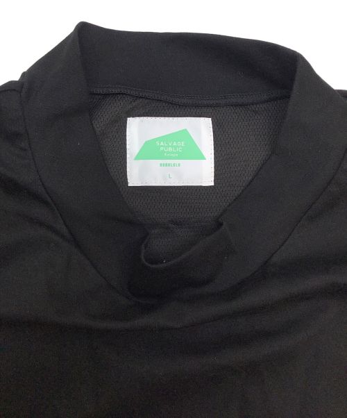 SALVAGE PUBLIC Kolepa（サルベージパブリックコレパ）SALVAGE PUBLIC Kolepa (サルベージパブリックコレパ) 半袖カットソー ブラック サイズ:Lの古着・服飾アイテム