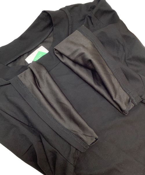 SALVAGE PUBLIC Kolepa（サルベージパブリックコレパ）SALVAGE PUBLIC Kolepa (サルベージパブリックコレパ) 半袖カットソー ブラック サイズ:Lの古着・服飾アイテム