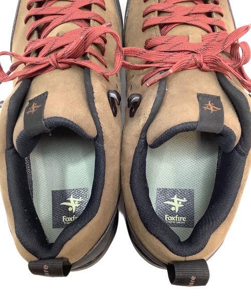 FOX FIRE（フォックスファイヤー）FOX FIRE (フォックスファイヤー) トレッキングシューズ ブラウン×ブラック サイズ:27の古着・服飾アイテム