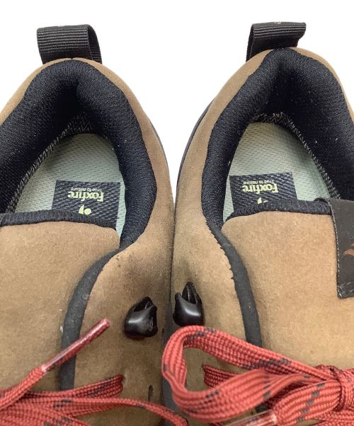 FOX FIRE（フォックスファイヤー）FOX FIRE (フォックスファイヤー) トレッキングシューズ ブラウン×ブラック サイズ:27の古着・服飾アイテム