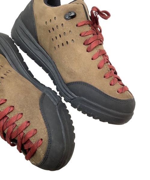 FOX FIRE（フォックスファイヤー）FOX FIRE (フォックスファイヤー) トレッキングシューズ ブラウン×ブラック サイズ:27の古着・服飾アイテム