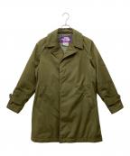 THE NORTHFACE PURPLELABELザ・ノースフェイス パープルレーベル）の古着「65/35クロスステンカラーコート」｜カーキ