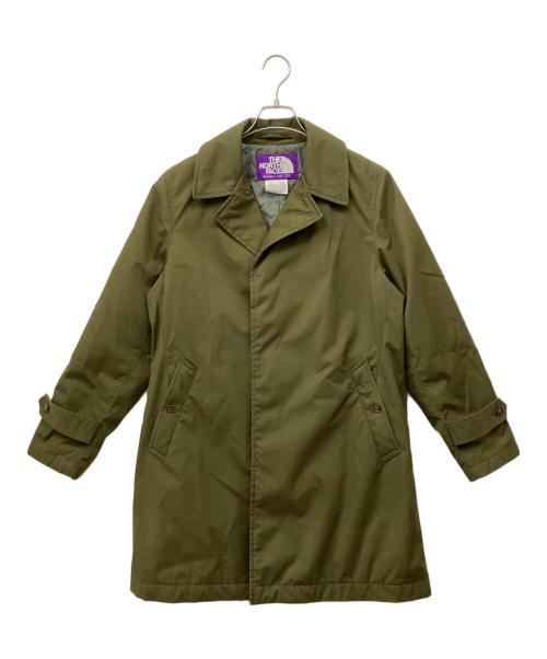 THE NORTHFACE PURPLELABEL（ザ・ノースフェイス パープルレーベル）THE NORTHFACE PURPLELABEL (ザ・ノースフェイス パープルレーベル) 65/35クロスステンカラーコート カーキ サイズ:Mの古着・服飾アイテム